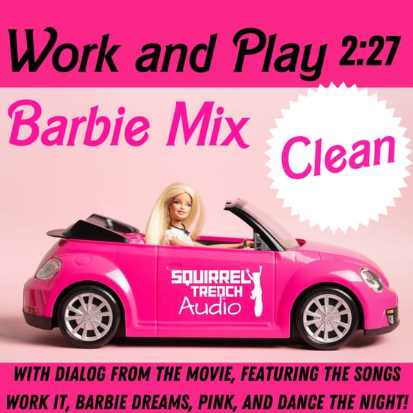 Work and Play Barbie mix